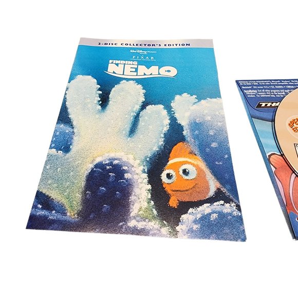 Finding Nemo 2 Disc Collector Edition with CD Rom Game - DVD - Picture 6 of 8